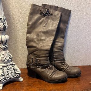 Carlos Santana Sorrel Knee High Boots